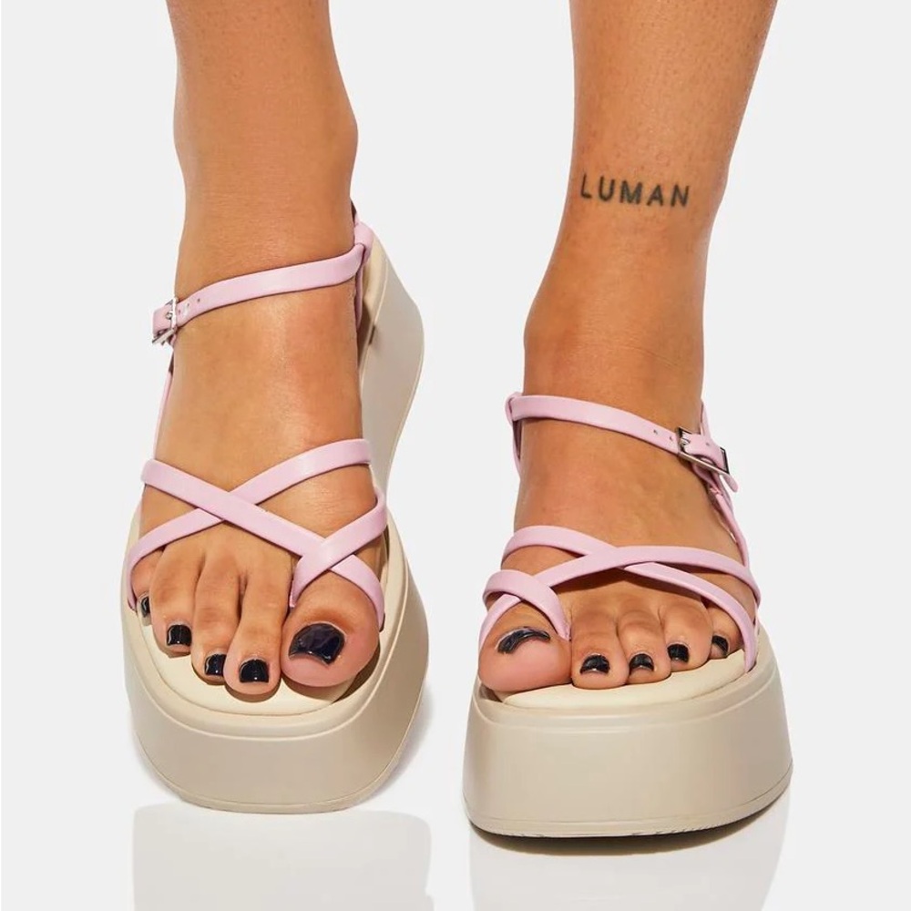 Vagabond Shoemaker Pink Sandals